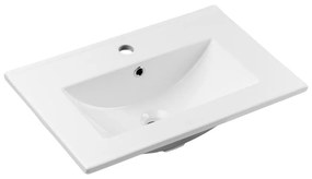 COMAD UM-2060RB DANCE 60-DP - Lavabo incasso DANCE 62x40 cm bianco opaco