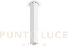 Look square lampada da soffitto in gesso bianco 1 luce attacco gu10...