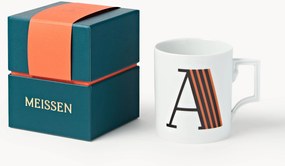 Westwing x MEISSEN, Tazza fatta a mano con motivo decorativo Initials