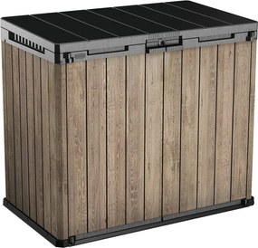 Contenitore da giardino marrone in plastica Deco – Keter