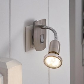 Eglo 902366 - Lampada LED a spina MINI 1xGU10/2,8W/230V cromo opaco