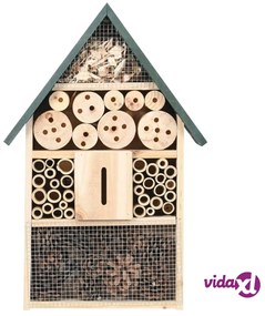 vidaXL Casetta per Insetti 31x10x48 cm in Legno di Abete