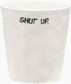 Tazzina da caffè in ceramica Shut Up