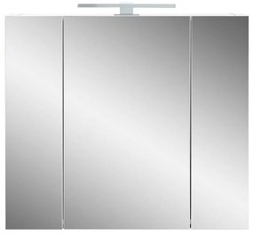 Mobile bagno bianco con specchio 76x71 cm - Germania