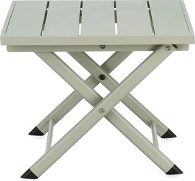 Tavolino da giardino in alluminio 43x44 cm Taylor - Bizzotto