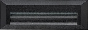 Rabalux 77189 - Applique da parete per esterni KAVALA LED/6W/230V IP65 nero