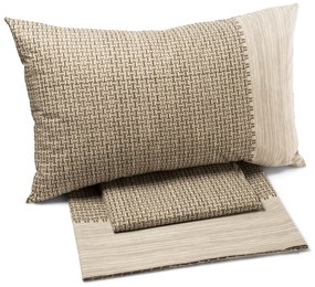Completo Lenzuola in Cotone Intrecci2 Matrimoniale Caleffi