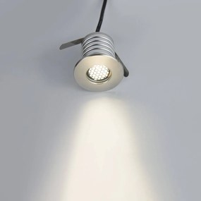 Segnapasso LED 3W IP67 Anti-Abbagliamento Professional Colore Bianco Caldo 2.700K
