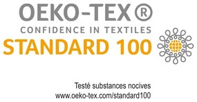 Set copripiumino e federa nero in cotone per letto matrimoniale 200x200 cm Crazy Love – douceur d'intérieur