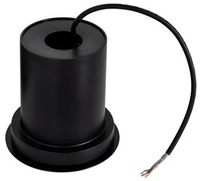 Faretto da terra moderno per esterni nero AR70 orientabile IP65 - Delux