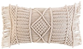 Cuscino decorativo 30x50 cm Macralina – douceur d'intérieur