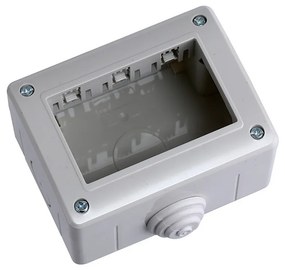 Cassetta esterna 3 moduli custodia IP40 per pulsanti compatibile anche con Matix