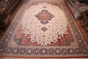 Ghom Tappeto persiano 390 x 590 (Iran) Annodato A Mano