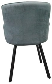 Sedia da pranzo AMELIA grigio