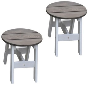 Axi set tavolo da picnic per bambini 3 pz grigio e bianco