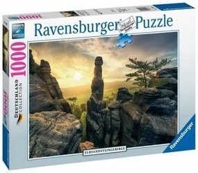 Puzzle Ravensburger 17093 Monolith Elbe Sandstone Mountains 1000 Pezzi