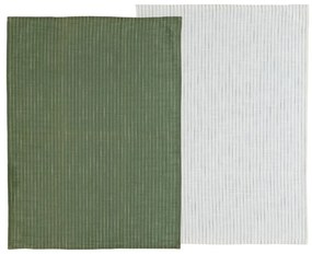 Set di strofinacci in cotone 2 pz 50x70 cm Line – Södahl