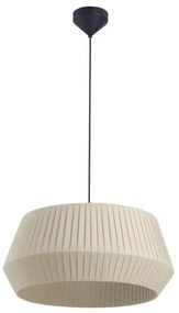 Nordlux - Lampadario a sospensione con filo DICTE 1xE27/60W/230V pr.53 cm beige