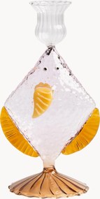 Portacandele in vetro borosilicato Fish