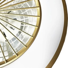 Plafoniera LED con ventilatore OPAL LED/48W/230V + telecomando