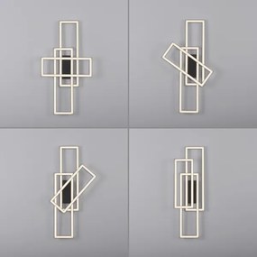 Leuchten Direkt 14697-18 - Lampada da soffitto dimmerabile IVEN LED/24W/230V