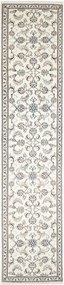 Nain Tappeto persiano 390 x 80 Beige (Iran) Annodato A Mano