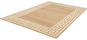 Tappeto in lana marrone chiaro 133x180 cm Cesar - Agnella