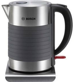 Bosch - Haushalt TWK7S05 Bollitore acciaio inox, Nero Capacità effettiva: 1.7 l
