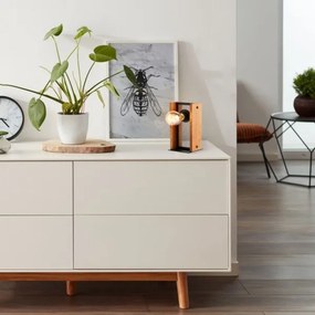 Brilliant - Lampada da tavolo CALANDRA 1xE27/42W/230V pino