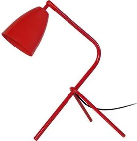 Tosel  Lampade d’ufficio Lampada da scrivania tondo metallo rosso  Tosel