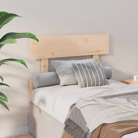 Testiera per letto 103,5x3x81 cm legno massello di pino