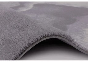 Tappeto in lana grigio 133x180 cm Cirrus - Agnella