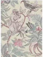 Afrikanische Tapete Savuti von Cole & Son - Stone/ Multi