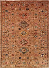 Kazak Tappeto orientale 200 x 150 Marrone (Pakistan) Annodato A Mano