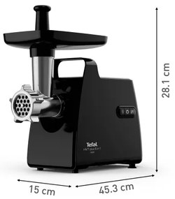 Tefal - Tritacarne 6in1 2000W/230V nero