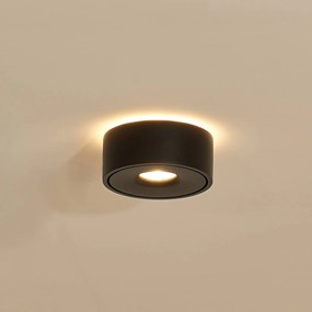 Arcchio Rotari Plafoniera a LED, Up&amp;Down, nero