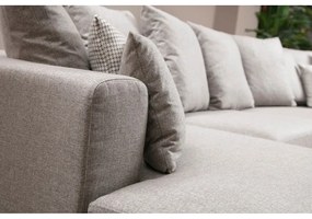 Divano angolare grigio chiaro (a U) Colorado - Balcab Home