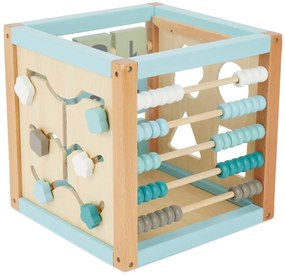 Bieco - Cubo motorio con labirinto XXL - animali del bosco