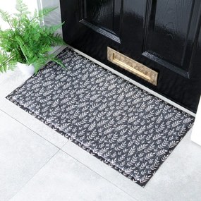Tappetino 40x70 cm Navy Leaf - Artsy Doormats
