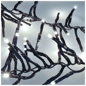 Solight 1V11-W - Catena natalizia LED 576xLED/8 funzioni 8m IP44 bianco freddo + TC