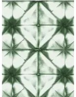 Rebel Walls Tapete Tie Dye Kaleidoscope - Green