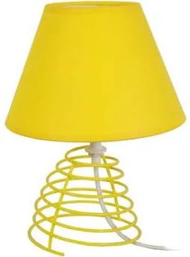 Tosel  Lampade d’ufficio lampada da comodino tondo metallo giallo  Tosel