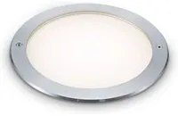 Faretto Ad Incasso Moderno Taurus Metallo Grigio Led 11W 3000K Ip67