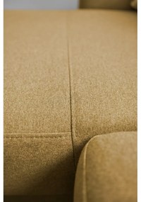 Divano letto variabile giallo ad angolo Pop - Bonami Selection