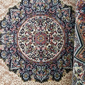Bellissimo tappeto vintage marrone chiaro Larghezza: 200 cm | Lunghezza: 300 cm