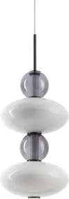 Lumiere lampadario a sospensione led 3000k 34w  4550 lm 71,2x28cm  ...