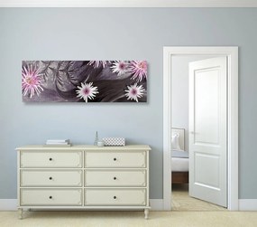 Quadro su tela – Fiori su sfondo meraviglioso