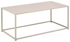 Tavolino da salotto grigio in acciaio 50x100 cm Seaford – Actona