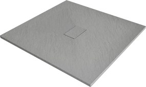 Mexen Hugo piatto doccia quadrato SMC 100 x 100 cm, grigio - 42611010