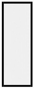 Anta per porta scorrevole ARTENS Zelie in alluminio nero L 86 x H 215 cm sp.30 mm reversibile